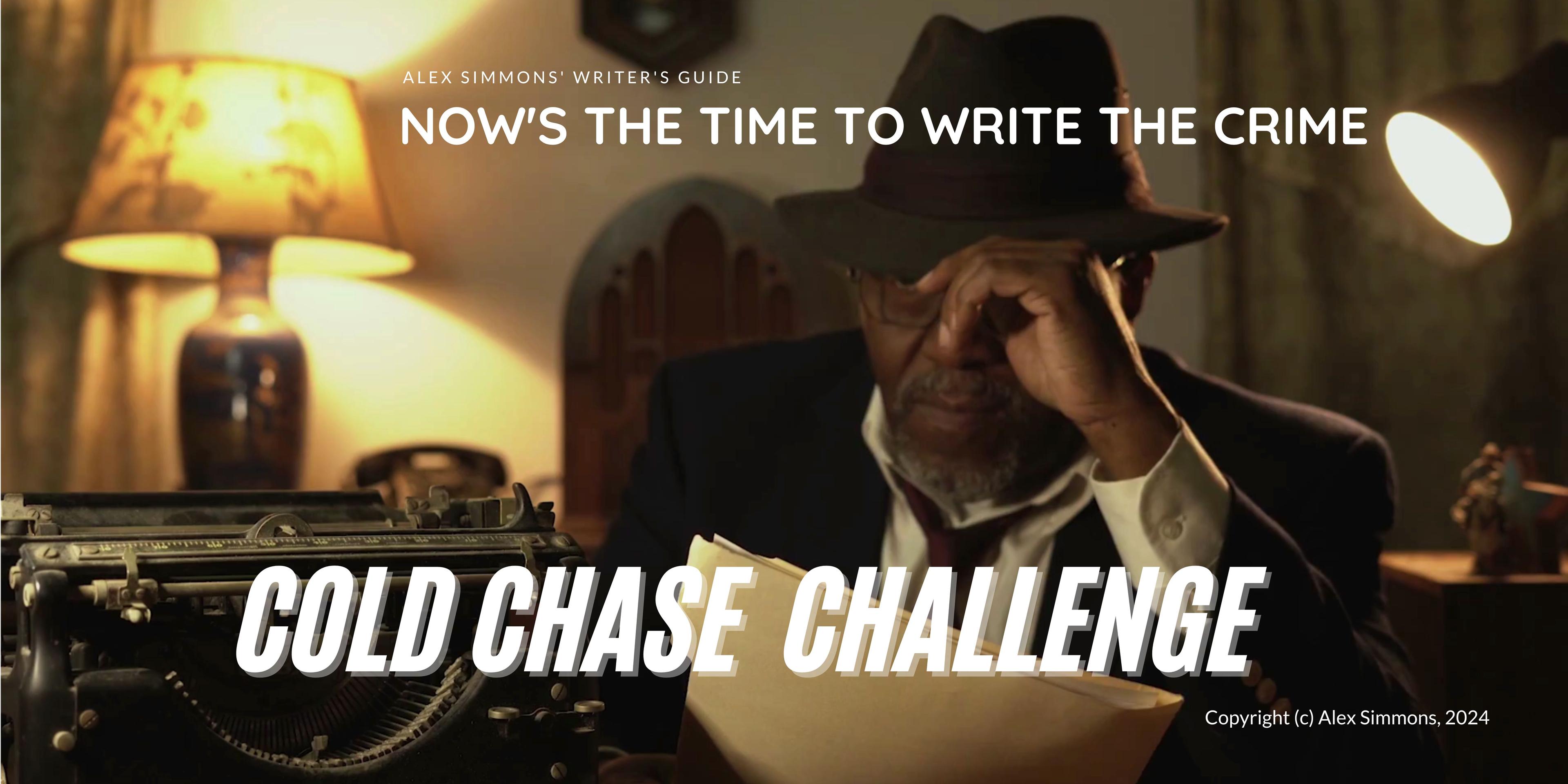 "...WRITE The Crime:  COLD CASE CHALLENGE